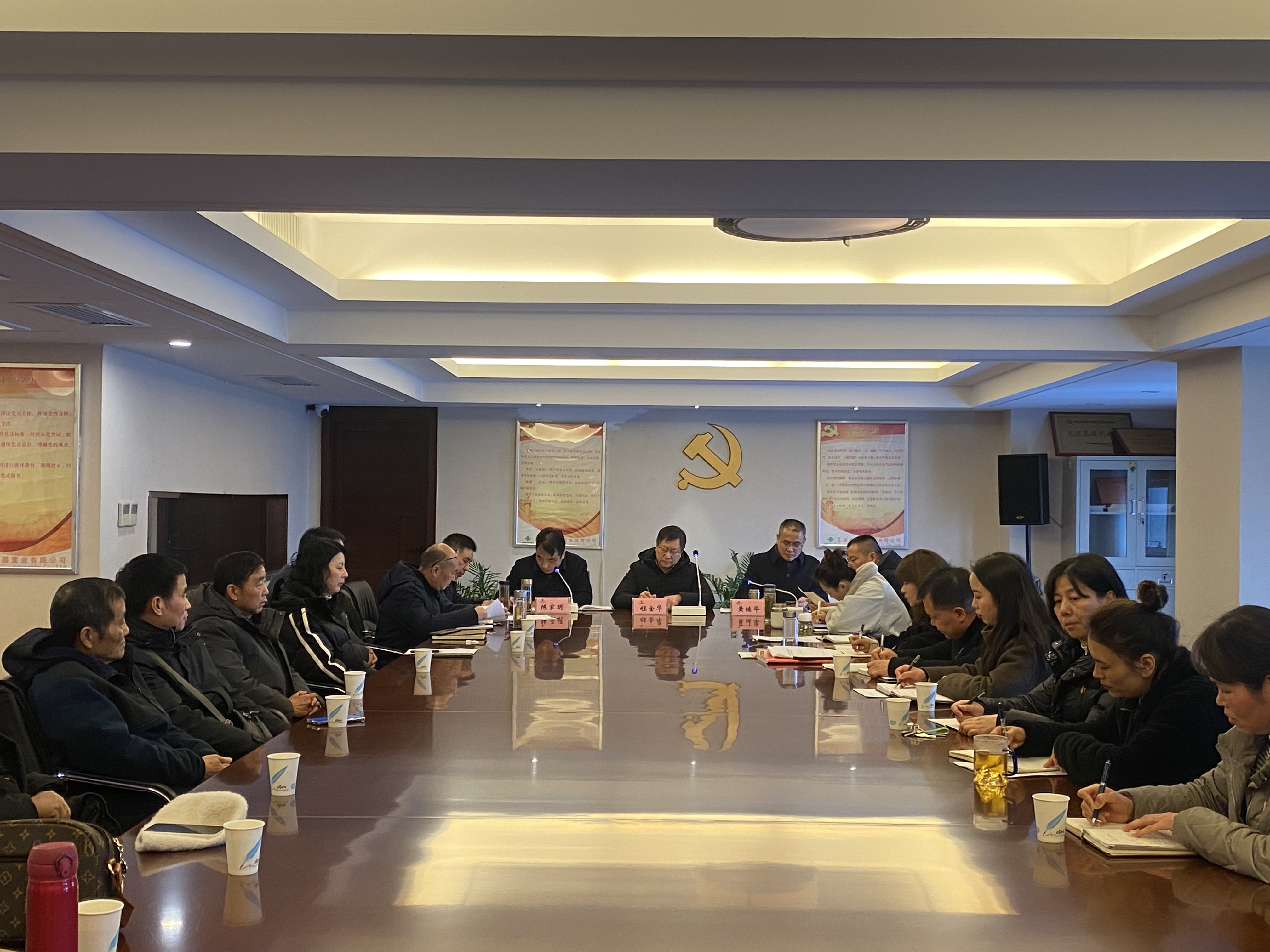 德嘉置业党支部圆满完成换届选举工作